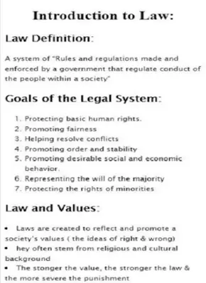 Introduction to Law android App screenshot 1